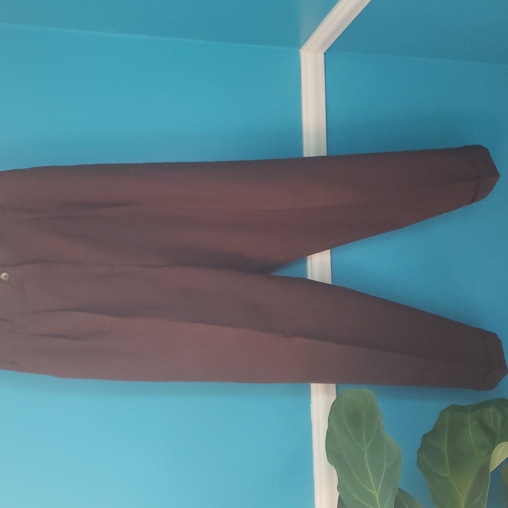 VINTAGE TALBOTS WOOL HIGHWAISTED LINED WOMENS TROUSERS